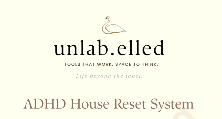 ADHD House Re-set Checklist